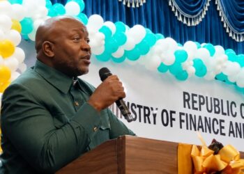 Finance Minister Augustine Kpehe Ngafuan launching Liberia's FY2027 National Budget formulation process.