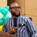 Civil Service Agency Director-General Josiah F. Joekai Jr. speaks during the launch of Liberia's FY2027 budget process.