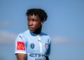 and Ballah after signing his first professional contract with Melbourne City.