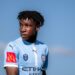 and Ballah after signing his first professional contract with Melbourne City.