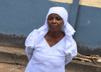 Former Executive Mansion Chief of Protocol Nora Finda Bundoo challenging her US$8 million bond before Liberia's Supreme Court.