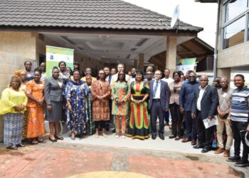 Officials and development partners participate in the validation of Liberia's Third National Action Plan on Women, Peace and Security in Monrovia.