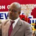 Publishers Association of Liberia President Alphonso Toweh addresses journalists during the Reporters Association of Liberia induction ceremony in Monrovia.