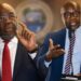 Members of the Liberian Senate deliberate on the US$19.2 million cocaine investigation at the Capitol Building.