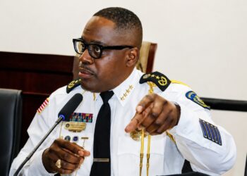 Inspector General of Police Gregory O. W. Coleman briefs the Liberian Senate on the investigation into the US$19.2 million cocaine seizure at Roberts International Airport.