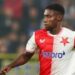 Liberia captain Oscar Dorley during a match for Slavia Prague.