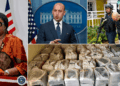 Foreign Minister Sara Beysolow Nyanti speaking about the White House and Liberia cocaine investigation
