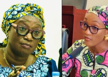 Gender Minister Gbeme Horace-Kollie and family law lawyer Moriah Yeakulah-Korkpor