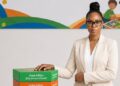 Learnersly World founder Patience O. Coleman Beyan presents the organization's educational board game editions ahead of the official launch