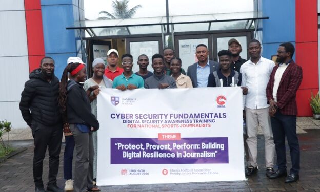 20 Sports Journalists Begin Cybersecurity Training in Monrovia