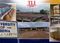 Dilapidated restrooms and deteriorating buildings at the University of Liberia's Capitol Hill campus during a joint investigation by The Liberian Investigator and Kool FM.