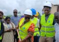Officials break ground for a new Bong County Health Team office complex after staff worked in overcrowded conditions.