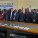 Government officials, civil society representatives and development partners attend a dialogue on local governance and county development in Liberia.