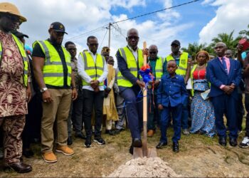 CSA officials break ground for southeastern regional headquarters in Zwedru, Grand Gedeh County