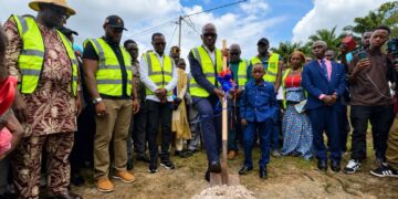 CSA officials break ground for southeastern regional headquarters in Zwedru, Grand Gedeh County