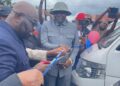 National Transit Authority buses and cargo trucks commissioned in Monrovia