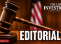 Gavel with Editorial and The Liberian Investigator logo