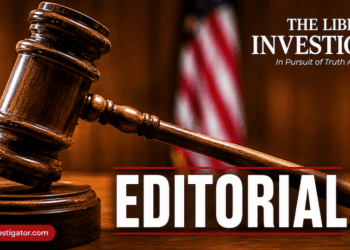 Gavel with Editorial and The Liberian Investigator logo