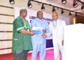 LRA Commissioner General James Dorbor Jallah and government officials launch the authority’s five-year corporate strategic plan in Monrovia.