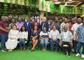 Participants attend an introductory workshop on the Liberia Trade Information Portal