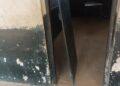 Deteriorating classroom building at a Liberia Agriculture Company-operated school in Grand Bassa County.