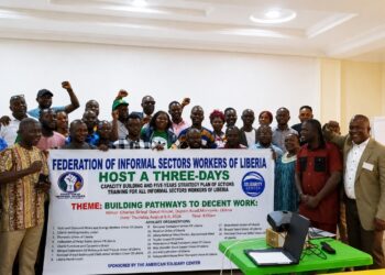 FISWOL informal workers demand pensions and health benefits in Liberia