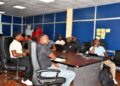 Liberia Revenue Authority officials launch the FY2027 expenditure budget planning framework in Monrovia.