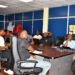 Liberia Revenue Authority officials launch the FY2027 expenditure budget planning framework in Monrovia.