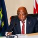 President Joseph Boakai addresses Cabinet meeting at the Executive Mansion in Liberia