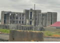 Unfinished Liberia Telecommunications Authority headquarters in Shefflin, Margibi County
