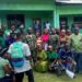 Armed Forces of Liberia delegation encouraging women to join the military in Zwedru, Grand Gedeh County