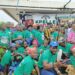 Local Government Minister Francis Nyumalin meets Kpelle elders during Lofa reconciliation initiative