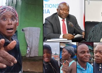 Liberian nurses and street vendors responding to the country’s US$1 billion revenue milestone