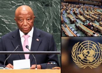 President Joseph Boakai addresses the United Nations General Assembly in New York