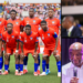 Presidents Joseph Boakai and George Weah in a collage about funding Liberia’s Lone Star national team