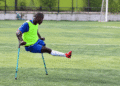 Liberia’s Lone Star Amputees pose together ahead of the 2026 Amputee Football World Cup