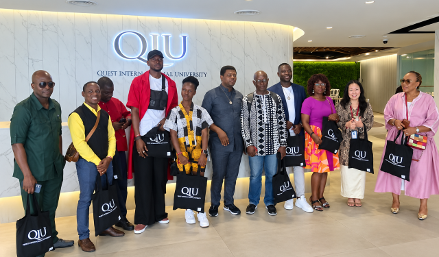 West African Journalists Tour QIU