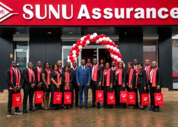 SUNU Assurances Liberia officials and guests at the opening of the new Sinkor office