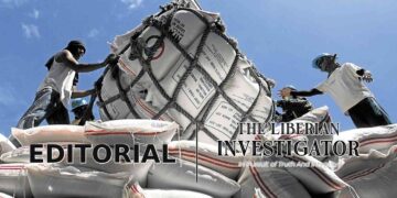Editorial graphic on Liberia’s US$41 million rice tax waivers