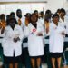 LMHRA official addressing certified pharmacy technicians in Monrovia