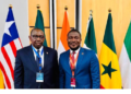 Siaffa Bahn Kemokai and acting Defense Minister Oswald Natu Tweh
