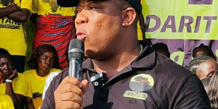 STAND Chairman Mulbah K. Morlu Jr. speaking about Liberia’s democracy and 2029 elections