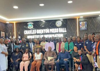 Public officials and civil society representatives attend Liberia’s Freedom of Information anniversary program