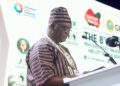 LRA Commissioner General James Dorbor Jallah speaks at the WATAF policy dialogue in Accra