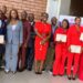 LACC Commissioner Miatta Jeh addresses graduates of the Governance and Anti-Corruption Fellowship
