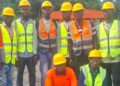 ArcelorMittal Liberia rail patrol recruits attend a safety induction at Greenhill Quarry
