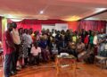 Participants attend Medica Liberia’s SASA! Together violence-prevention training in Monrovia