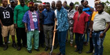 Groundbreaking ceremony for Gedetarbo electricity project