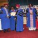Liberia College of Physicians and Surgeons leaders confer an honorary fellowship on Upjit Singh Sachdeva