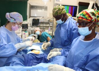 Children’s Surgery International and Firestone Liberia medical teams prepare for pediatric surgical care